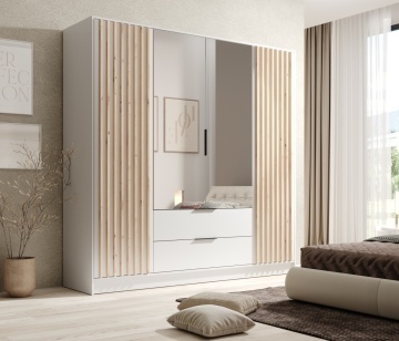 Dulap cu oglinzi, Neri, ADRK Furniture - Img 4