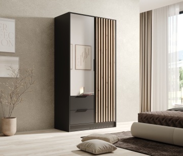 Dulap cu oglinzi, Neri, ADRK Furniture - Img 14