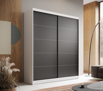 Dulap cu usi glisante, 180x58x215 cm, Hannah 180, ADRK Furniture