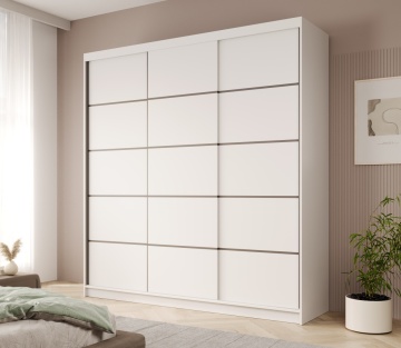 Dulap cu usi glisante, 200x58x215 cm, Greta 200, ADRK Furniture