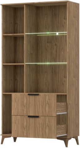 Dulapuri și vitrine Entsian 100 display cabinet Artisan Oak - Img 11