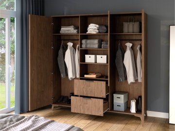 Dulapuri și vitrine Entsian 185 Wardrobe Artisan Oak - Img 12
