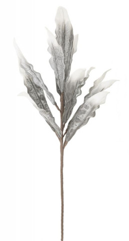 Floare artificiala din plastic si metal, ø 30 cm, Grigio Mauro Ferreti - Img 1