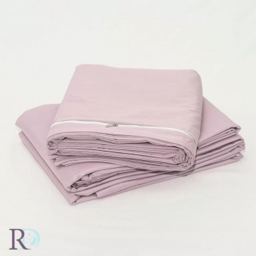 Husa de pilota, 100% bumbac, tesatura satin, roz, Roxyma Dream