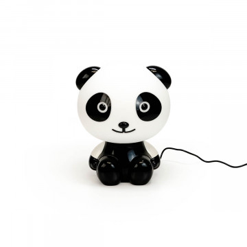 Lampa de veghe pentru copii Cute Pet Panda 2, 1x E14 / 7W / 12V, alb / negru, Kelektron - Img 5