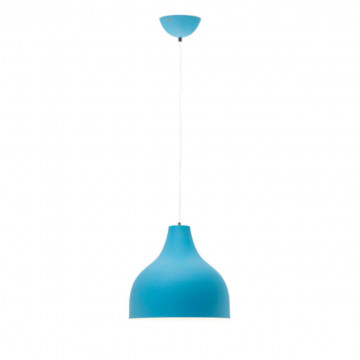 Lampa suspendata LED Umbrella 4, Max 15W, albastru, lumina calda, Kelektron - Img 1