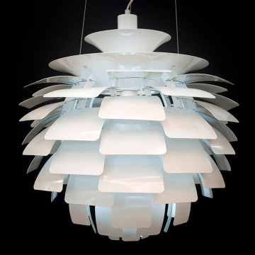Lampa suspendata Pineapple B, Soclu E27, alb, Max 60W, Kelektron - Img 5