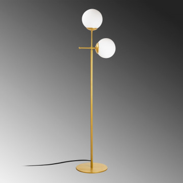 Lampadar Mudoni MR - 955, Opviq, 34 x 174 cm, 2 x E27, 100W, auriu - Img 10