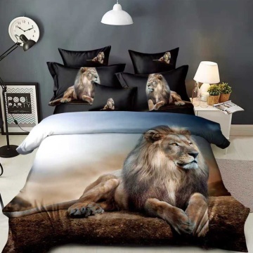 Lenjerie Finet 3D 6 Piese | Model Leu Regal | Pat Dublu | Johnny Home Pucioasa