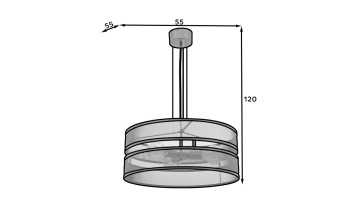 Lustre suspendate Orabela – Negru – prezentare suplimentară a produsului