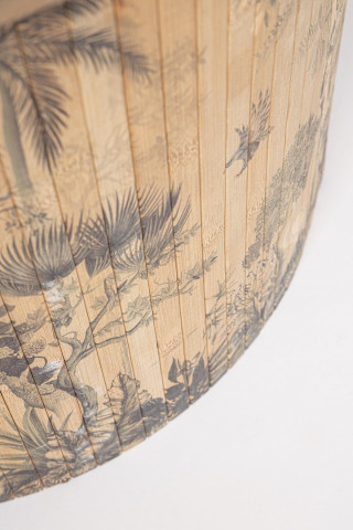 Masuta de cafea finisaj natural din Bambus, ∅ 58 cm, Namika Bizzotto - Img 4