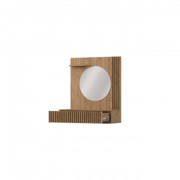 Mese de toaletă Entsian 85 Vanity Artisan Oak - Img 2