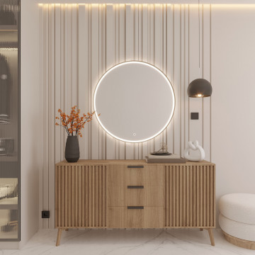 Oglinzi cu iluminare Divissi L – Negru - Img 2