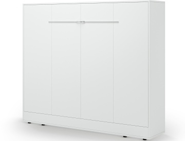 Pat rabatabil Devesto Horizontal Wall 140 alb, 200x140 cm – Alb - Img 6