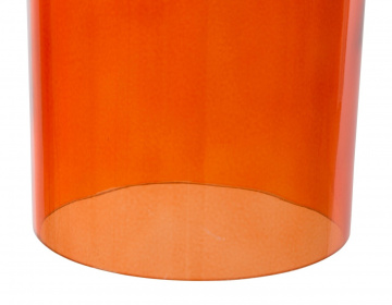 Pendul portocaliu din sticla, ø 11 x h43 cm, Bottle Mauro Ferreti - Img 6
