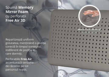 Perna Green Future Memory Argentum Therapy Free Air 40x60 cm - Img 7