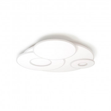 Plafoniera LED 112W, Ø79 cm, Alb, Belinus, Kelektron