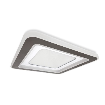Plafoniera LED Cervás SQ, 100W, 6000 lm, Alb + Gri, Kelektron