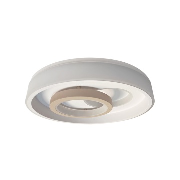 Plafoniera LED Lara, 80W, 3600 lm, Alb + Greige, Kelektron