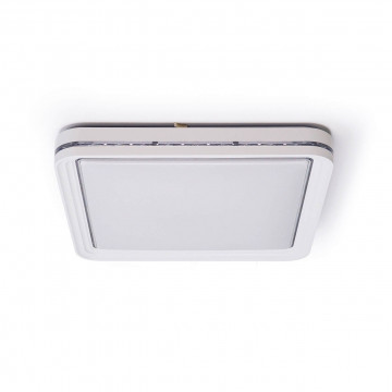 Plafoniera LED Ocamo, dimabil, cu telecomanda, alb, lumina calda / rece / neutra, Kelektron - Img 3