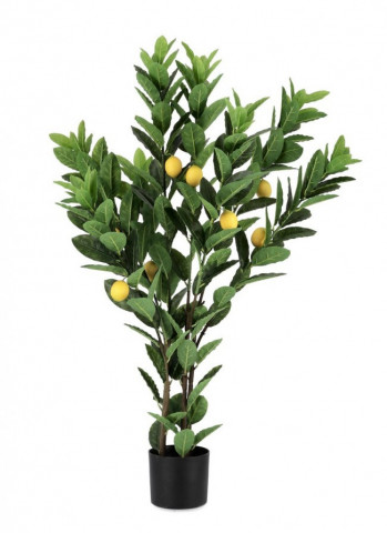 Planta artificiala decorativa cu ghiveci, 115 cm, Lemon Bizzotto - Img 1