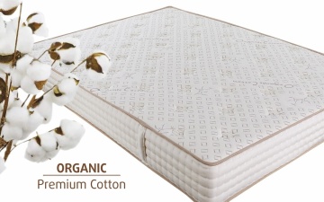 Saltea Premium Organic Cotton Pocket Memory 7 Zone de Confort 140x190 cm - Img 2