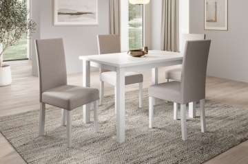 Scaun tapitat, din lemn, Nola II, ADRK Furniture