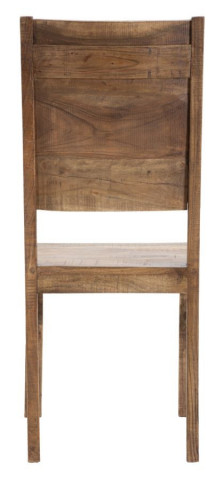 Set 2 scaune dining maro din metal si lemn de acacia, 45 x 45 x 100 cm., Yellowstone Mauro Ferreti - Img 4