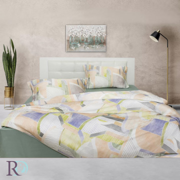 Set de lenjerie de pat, 100% tencel, multicolor, Roxyma Dream Paris - Img 2