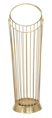 Suport umbrele auriu din metal, 25,5x18,5x60 cm, Stick Mauro Ferretti - Img 2