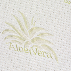 Topper saltea Aloe Vera Therapy Memory Arctic Gel 7 zone de confort, Green Future, 140x190 cm - Img 6