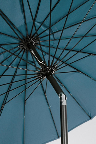 Umbrela de soare, antracit / verde, diam. 270 cm, Atlanta, Yes - Img 4
