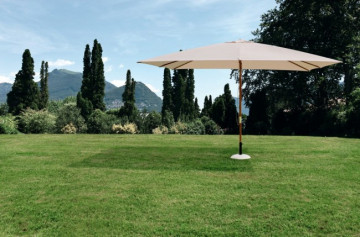 Umbrelă de soare, bej, 200x300 cm, Syros, Bizzotto - Img 3