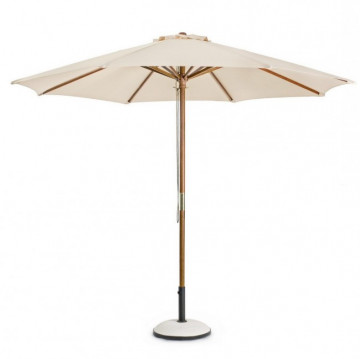Umbrelă de soare, bej, diam. 300 cm, Syros, Bizzotto - Img 1