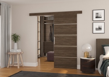 Ușă glisantă TONY – 86x1.6x205 cm – Ciocolatiu