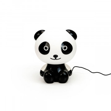 Veioza pentru copii Cute Pet Panda 2, 1x E14 / 7W / 12V, alb / negru, Kelektron - Img 5
