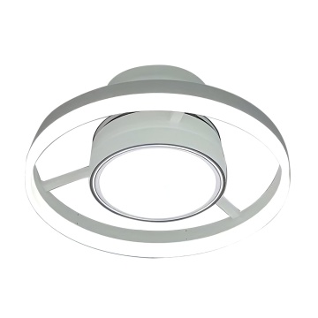 Ventilator de tavan LED Sonne, 3 pale, Ø50 cm, 28W, Alb, Kelektron - Img 2