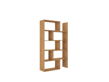 Biblioteca 75-125x188 cm, Karmelo, ADRK Furniture - Img 6