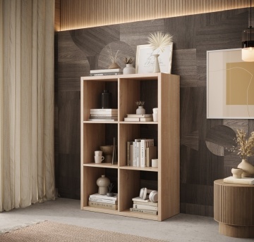 Bibliotecă, 77x113.5 cm, Cleo IV, ADRK Furniture