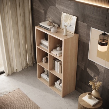 Bibliotecă, 77x113.5 cm, Cleo IV, ADRK Furniture – prezentare vizuală a produsului