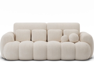 Canapea Cotonn extensibil, 256x119x105 cm – Modullo 01
