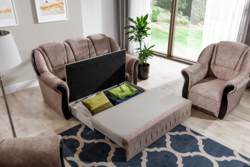 Canapea Lord extensibil, 180x85x105 cm – Monolith 09 - Img 5
