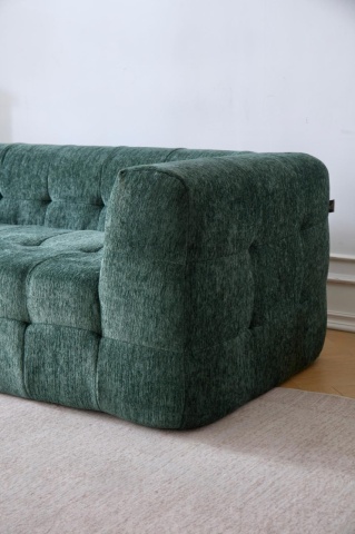 Brat dreapta canapea verde memory foam monobloc