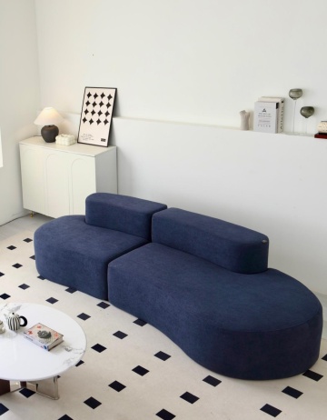 Canapea modulară din spumă cu memorie HD – 200x110x70 cm – design premium și confort inteligent – prezentare secundară de catalog