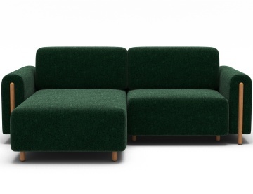 Colțar Acossta extensibil, 244x154x95 cm, orientare stânga – Amore 35