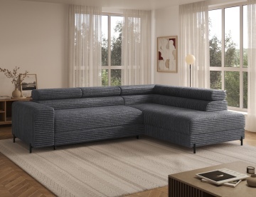 Colțar Colesio extensibil, 274x200x93 cm, orientare dreapta – Modullo 04 – fotografie de prezentare suplimentară