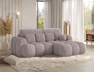 Colțar Covelion extensibil, 260x167x105 cm, orientare dreapta – Modullo 03 - Img 5