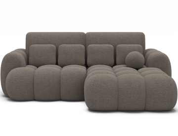 Colțar Covelion extensibil, 260x167x105 cm, orientare dreapta – Royal 20