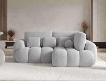 Colțar Cozion extensibil, 267x165x105 cm, orientare dreapta – Kendell 03 - Img 3