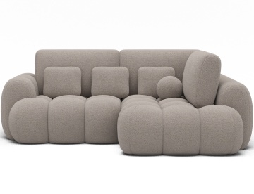 Colțar Cozion extensibil, 267x165x105 cm, orientare dreapta – Royal 18